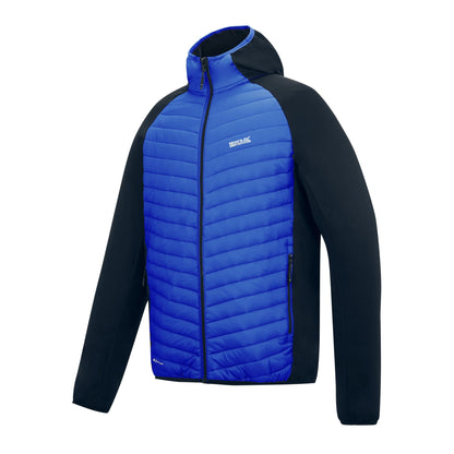 Olympian Blue-Navy - Side - Regatta Mens Andreson Hybrid Jacket
