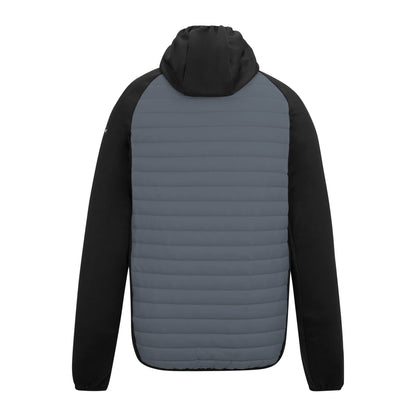 Dark Storm-Black - Back - Regatta Mens Andreson Hybrid Jacket