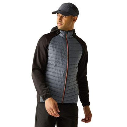 Dark Storm-Black - Lifestyle - Regatta Mens Andreson Hybrid Jacket