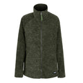 Dark Khaki - Front - Regatta Womens-Ladies Mayse Full Zip Fleece Jacket