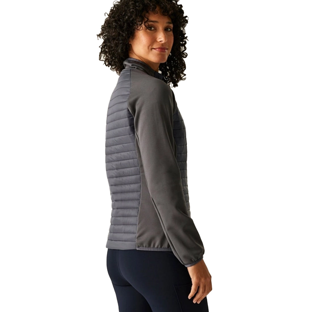Seal Grey - Pack Shot - Regatta Womens-Ladies Clumber Hybrid Jacket