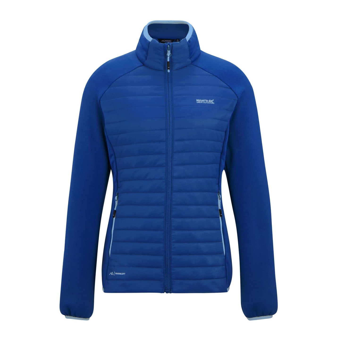 Aviator Blue - Front - Regatta Womens-Ladies Clumber Hybrid Jacket
