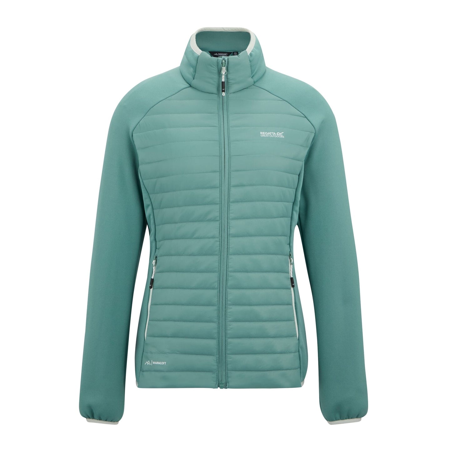Ivy Moss - Front - Regatta Womens-Ladies Clumber Hybrid Jacket