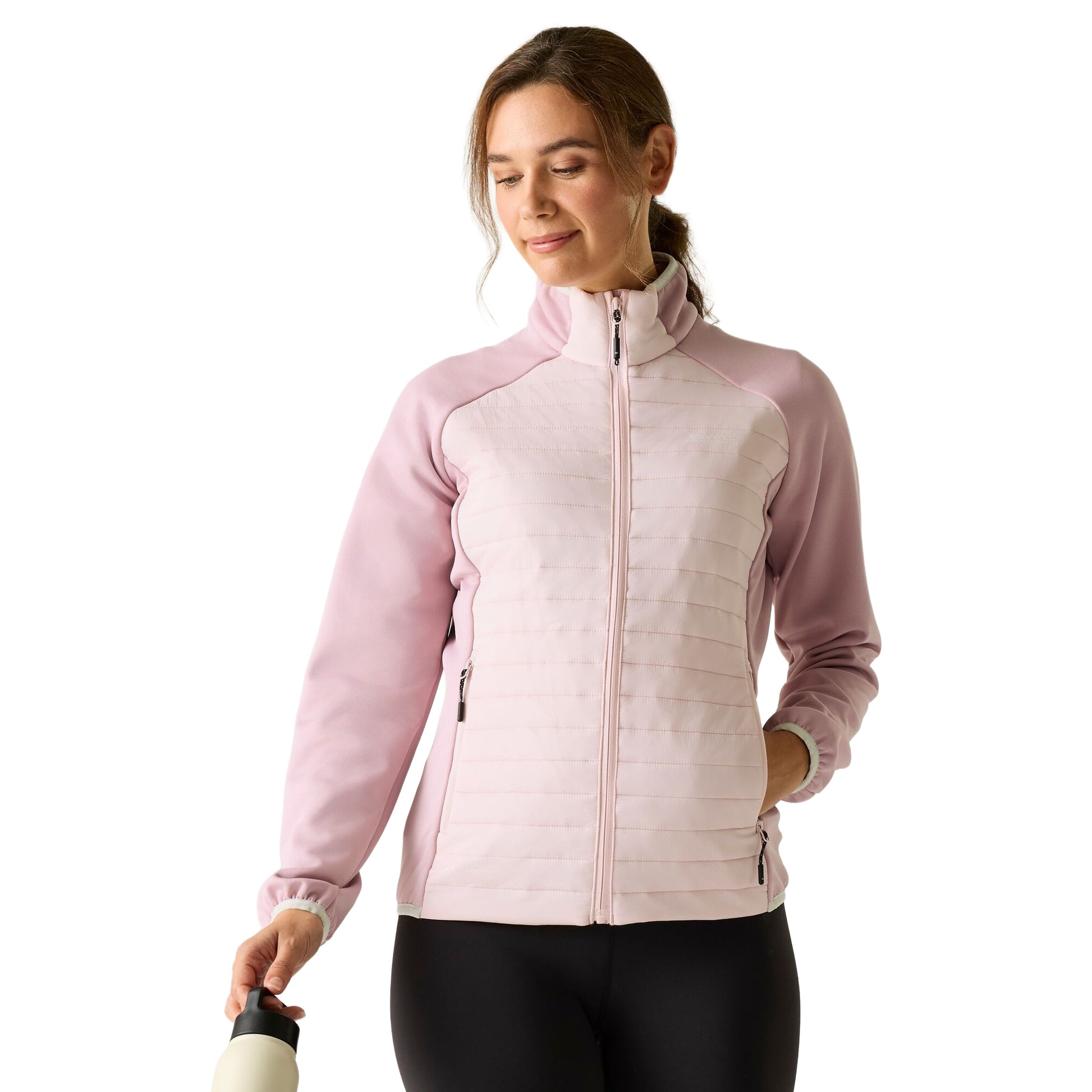 Pink Haze-Powder Lilac - Lifestyle - Regatta Womens-Ladies Clumber Hybrid Jacket