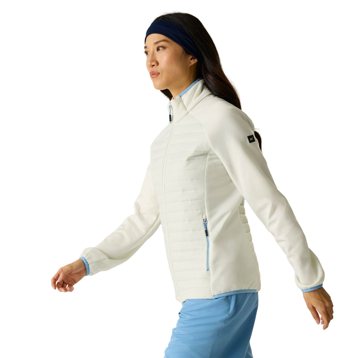 Barely White-Washed - Lifestyle - Regatta Womens-Ladies Clumber Hybrid Jacket
