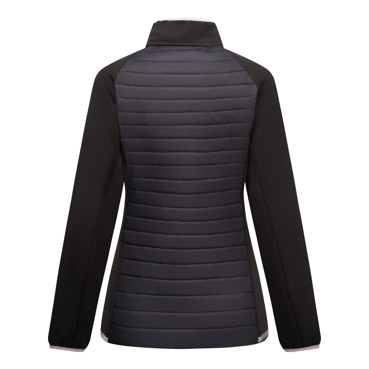 Black-Powder Lilac - Back - Regatta Womens-Ladies Clumber Hybrid Jacket