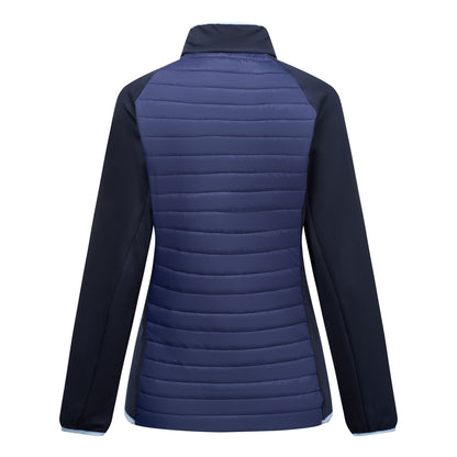 Navy Skyway - Back - Regatta Womens-Ladies Clumber Hybrid Jacket