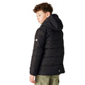Black - Pack Shot - Regatta Childrens-Kids Halkner Padded Jacket