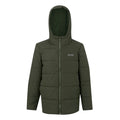 Olive Night - Back - Regatta Childrens-Kids Halkner Padded Jacket