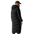 Black - Pack Shot - Regatta Womens-Ladies Eloria Padded Jacket