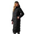 Black - Lifestyle - Regatta Womens-Ladies Eloria Padded Jacket