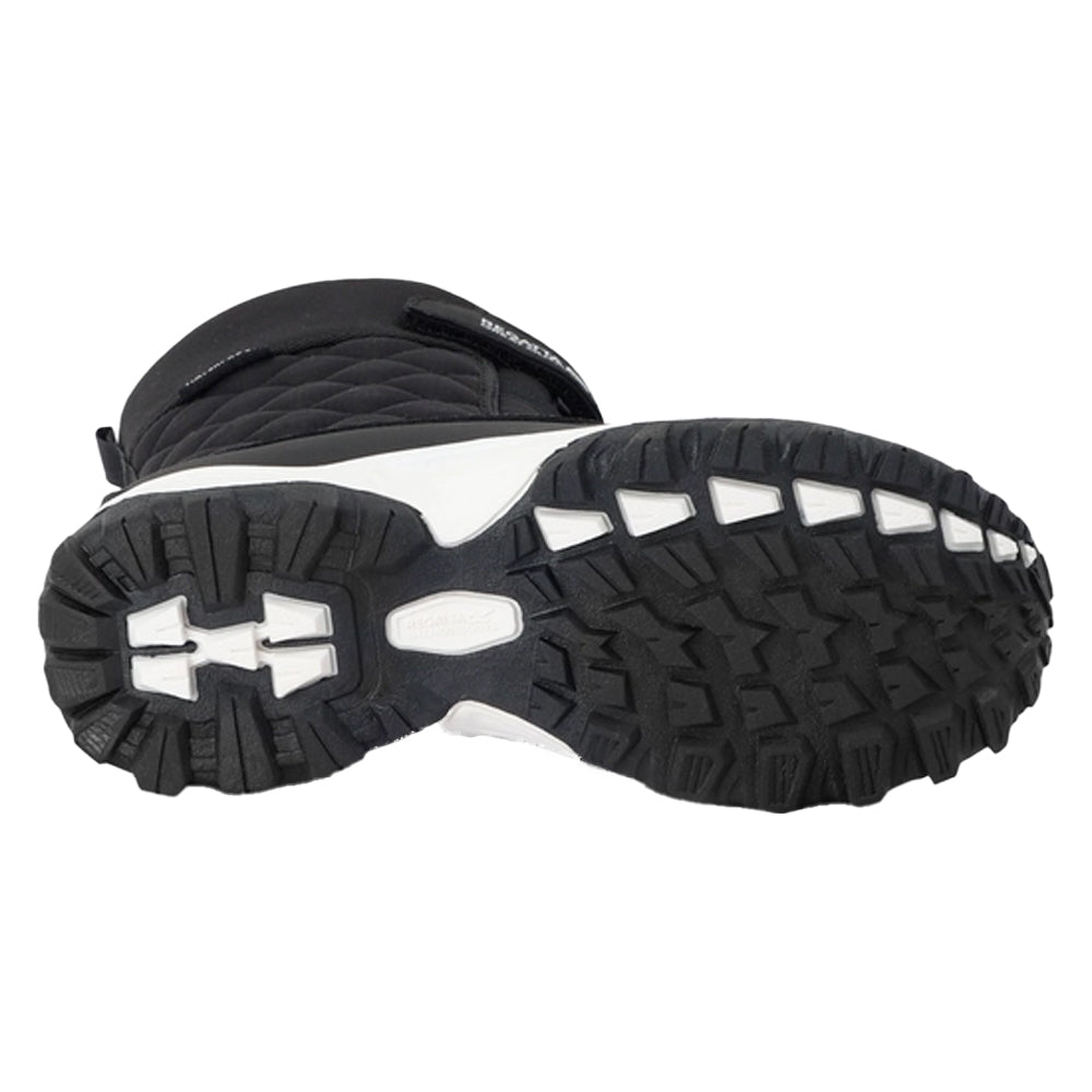 Black - Pack Shot - Regatta Childrens-Kids Leather Snow Boots