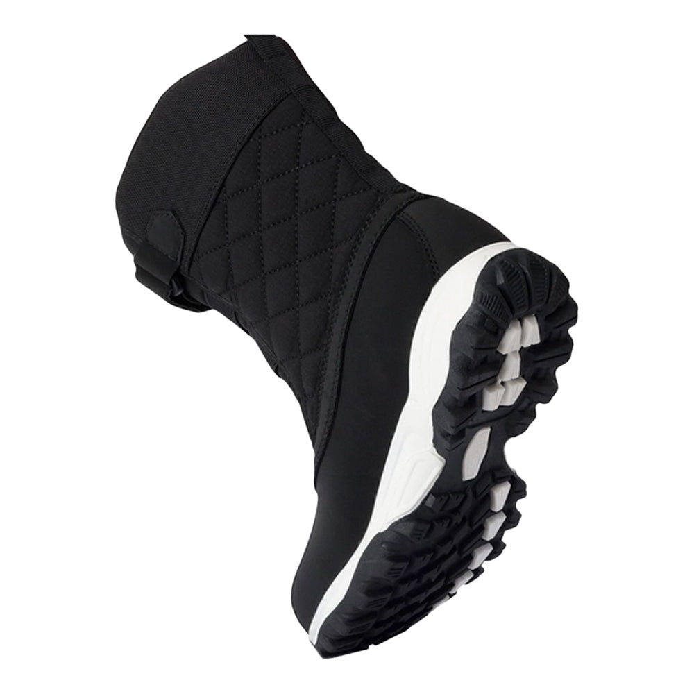 Black - Back - Regatta Childrens-Kids Leather Snow Boots