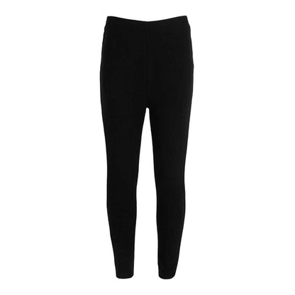 Black - Pack Shot - Dare 2B Childrens-Kids Plain Thermal Base Layer Set