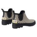 Monochrome - Close up - Regatta Womens-Ladies Orla Kiely Wiggle Mid Cut Wellington Boots