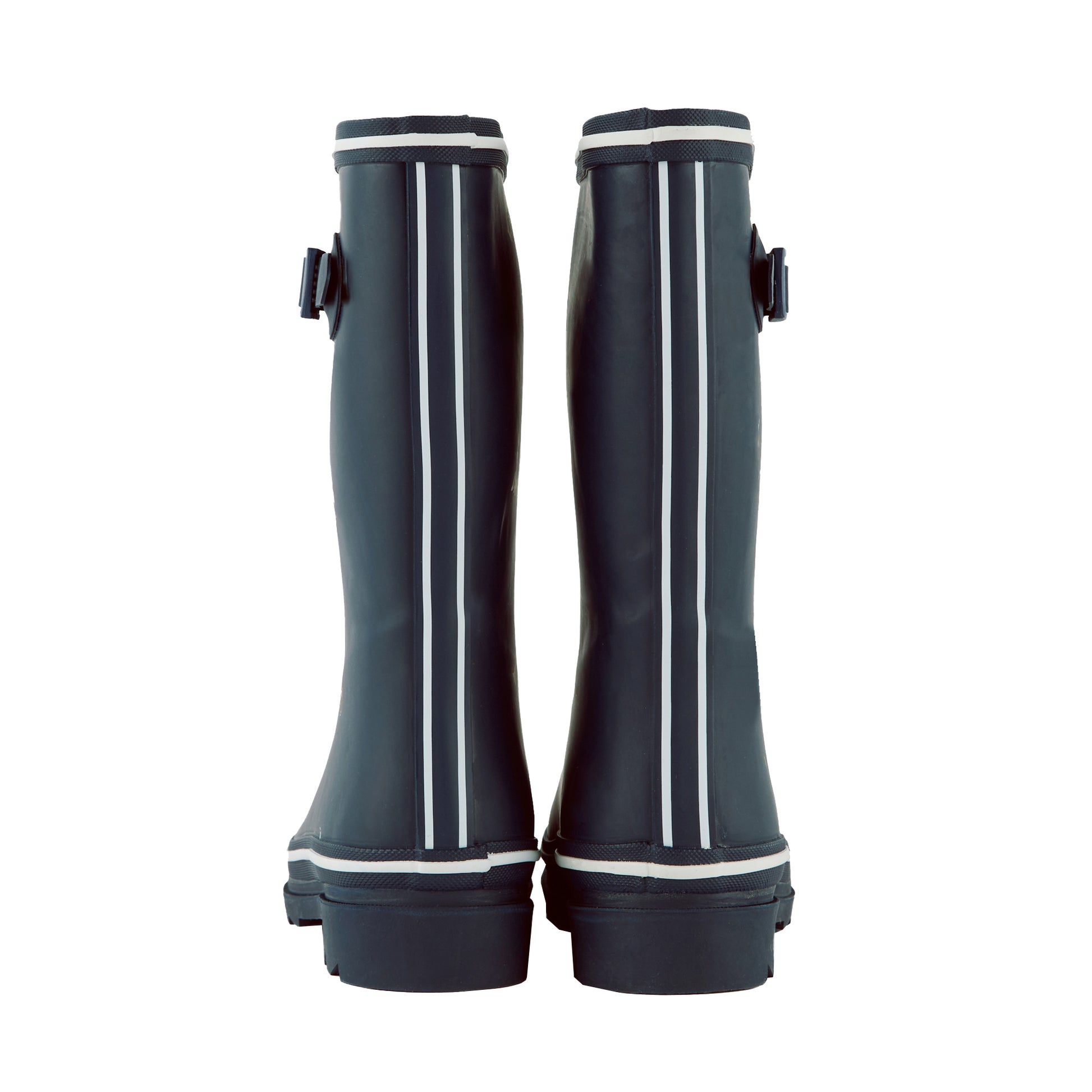 Navy - Back - Regatta Womens-Ladies Amelia Logo Wellington Boots