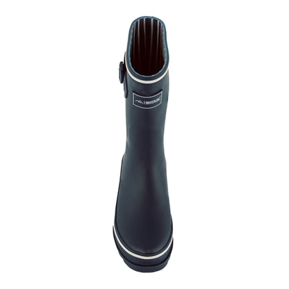 Navy - Pack Shot - Regatta Womens-Ladies Amelia Logo Wellington Boots
