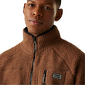 Dark Brown - Lifestyle - Dare 2B Mens Camber Recycled Polyester Fleece
