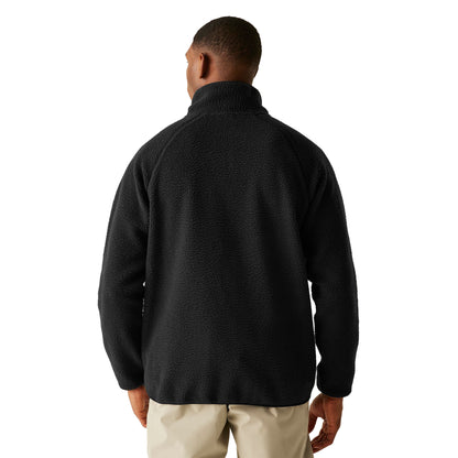 Black - Pack Shot - Dare 2B Mens Camber Recycled Polyester Fleece