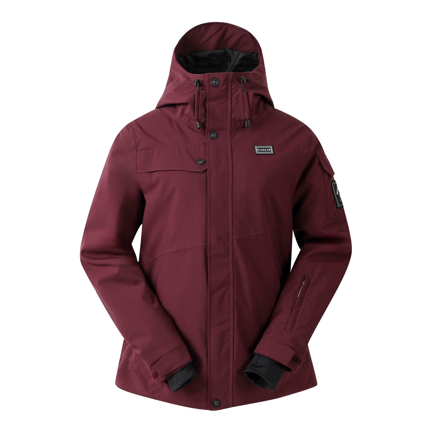 Fig - Front - Dare 2B Womens-Ladies Life Ski Jacket