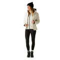 Stone White - Pack Shot - Regatta Womens-Ladies Kelane Padded Jacket