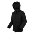 Black - Side - Regatta Womens-Ladies Kelane Padded Jacket