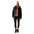 Black - Pack Shot - Regatta Womens-Ladies Kelane Padded Jacket