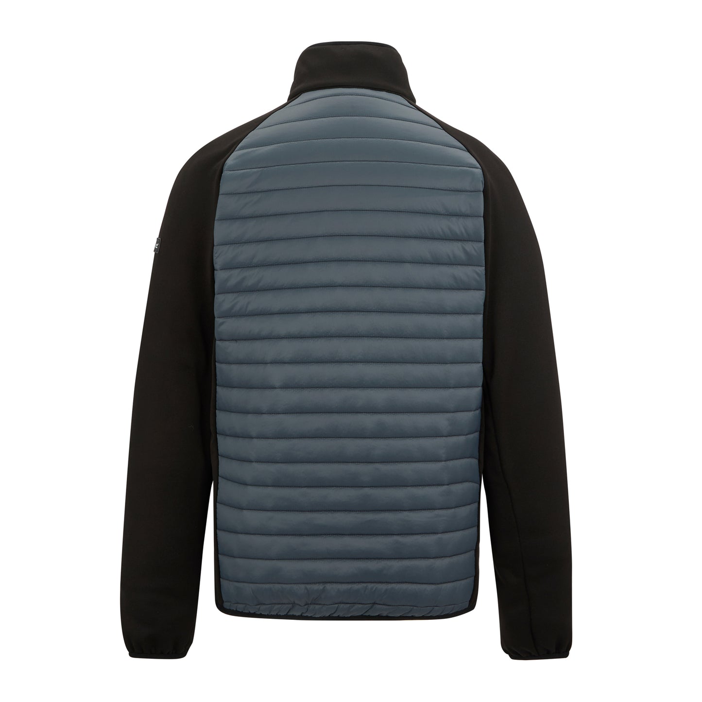 Storm Grey-Black - Back - Regatta Mens Clumber Hybrid Jacket