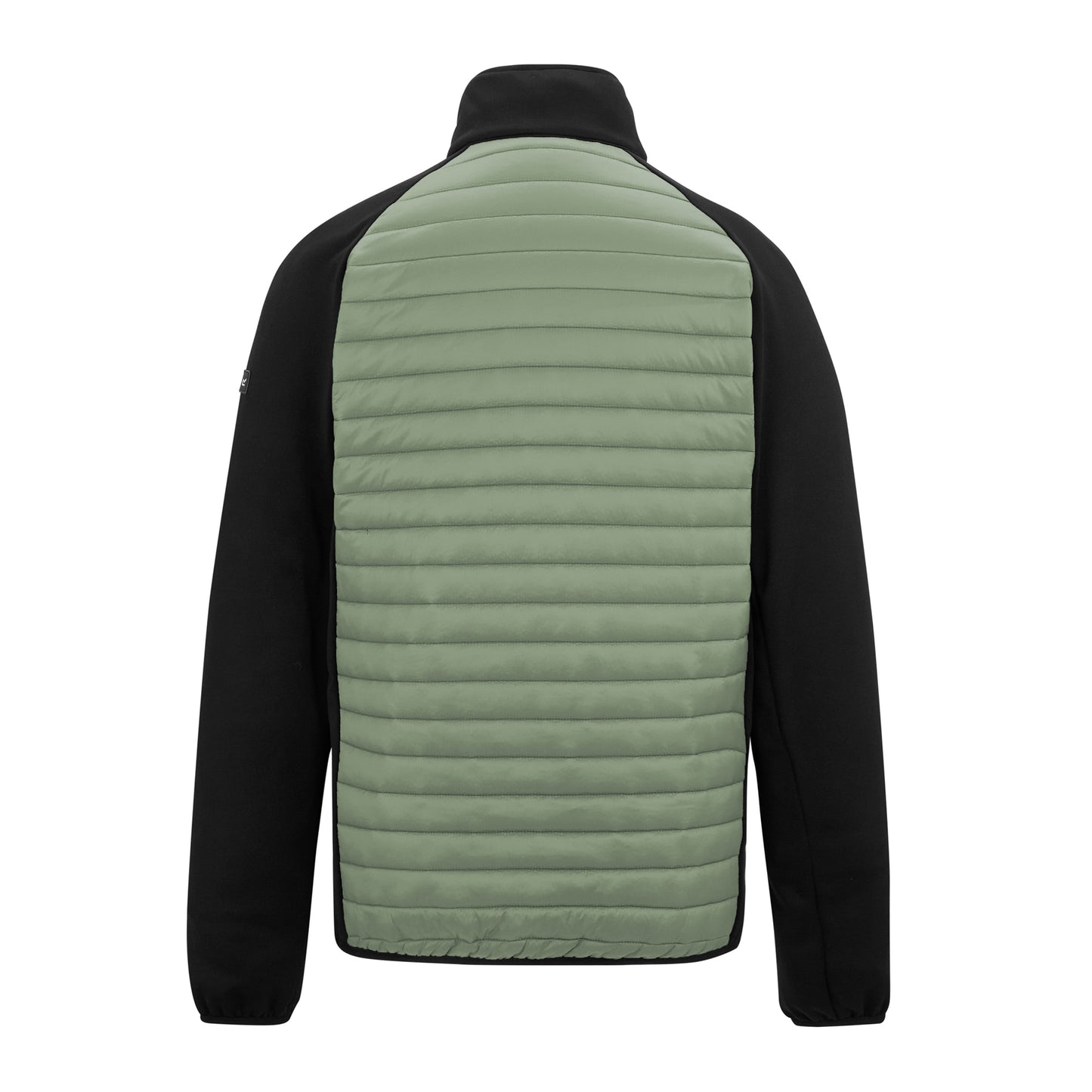 Light Sage-Black - Back - Regatta Mens Clumber Hybrid Jacket
