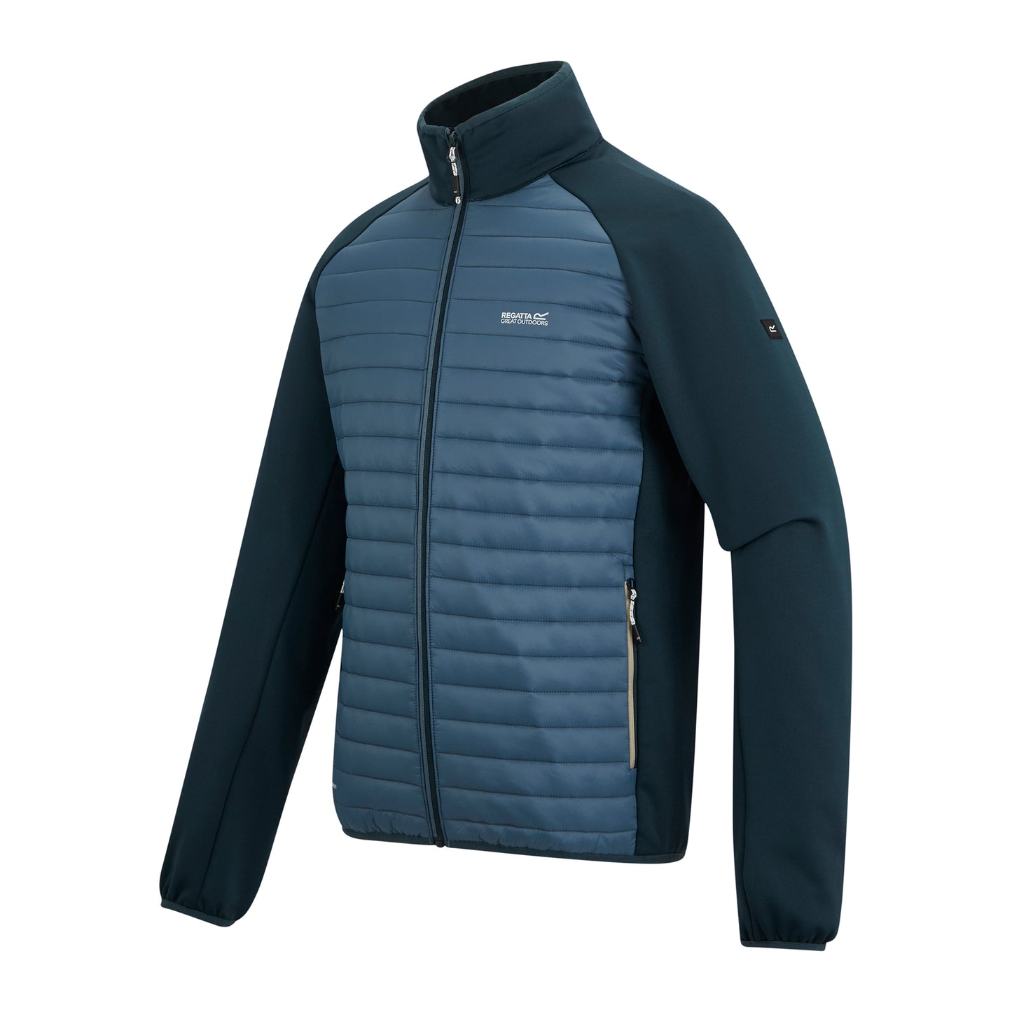 China Blue-Night Sky - Side - Regatta Mens Clumber Hybrid Jacket