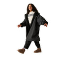 Ash - Pack Shot - Regatta Girls Waterproof Robe