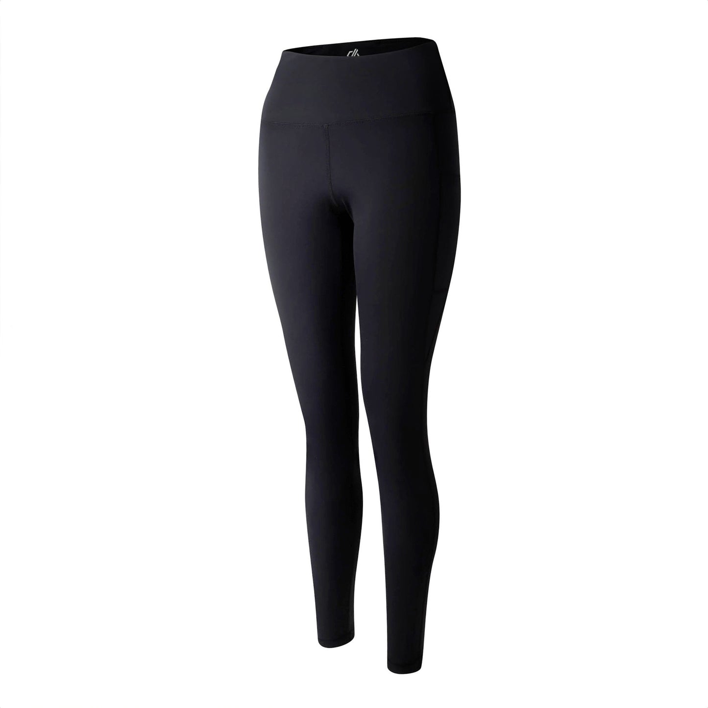 Black - Side - Dare 2B Womens-Ladies Influential II Energetic Print Leggings