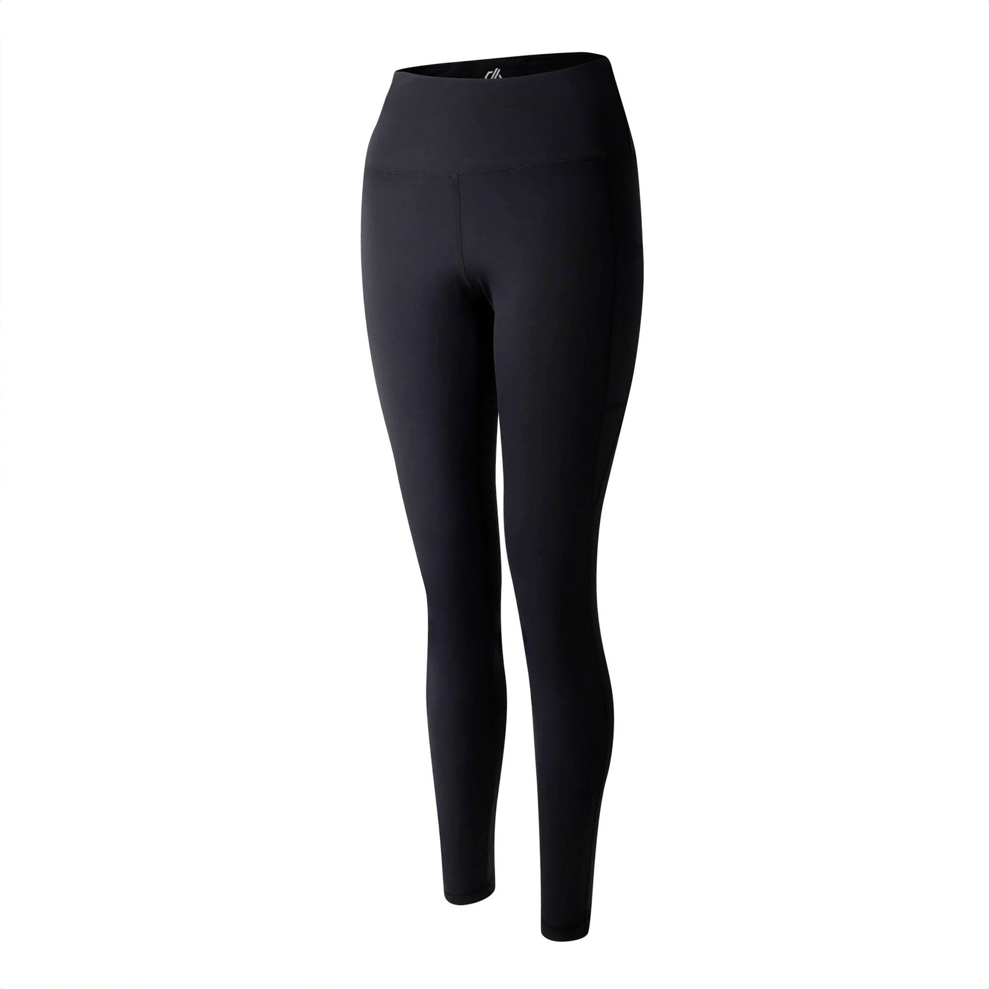 Black - Side - Dare 2B Womens-Ladies Influential II Energetic Print Leggings