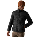 Black - Lifestyle - Regatta Womens-Ladies Haire Padded Jacket