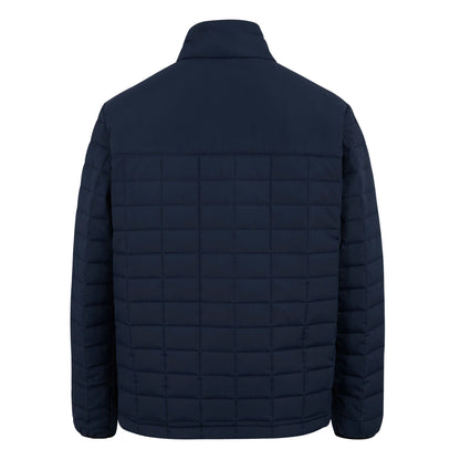 Navy-Black - Back - Regatta Womens-Ladies Haire Padded Jacket