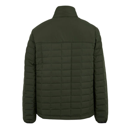 Dark Khaki-Black - Back - Regatta Womens-Ladies Haire Padded Jacket