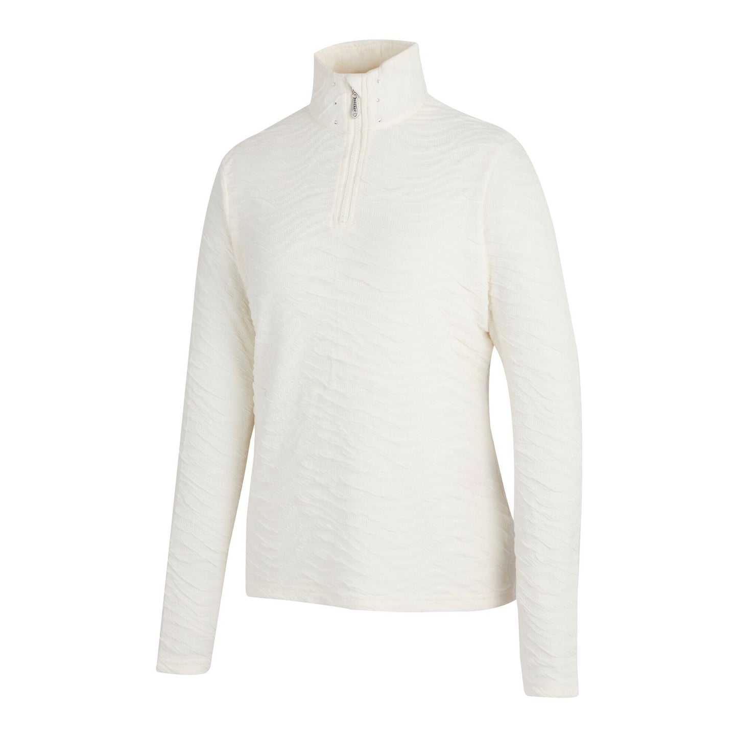 Grey Morn - Side - Dare 2B Womens-Ladies Glamourize III Quilted Quarter Zip Midlayer