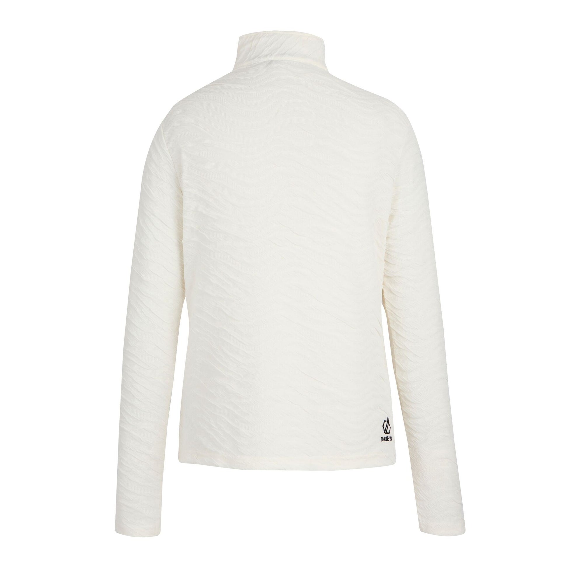 Grey Morn - Back - Dare 2B Womens-Ladies Glamourize III Quilted Quarter Zip Midlayer