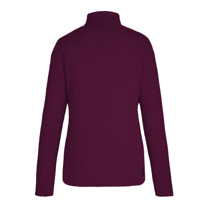 Fig - Back - Dare 2B Womens-Ladies Glamourize III Quilted Quarter Zip Midlayer