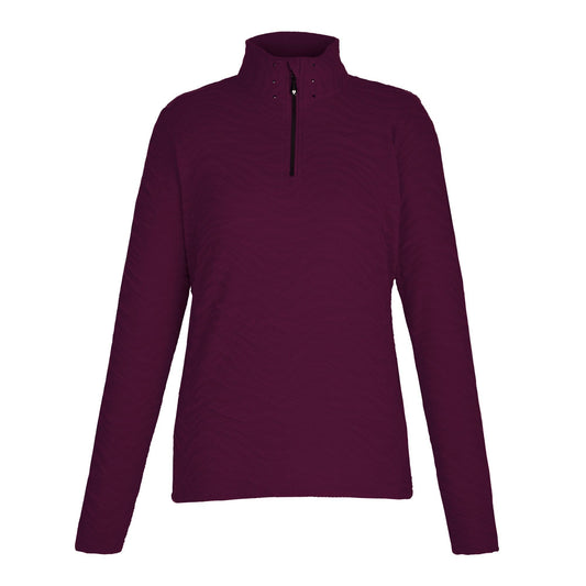 Fig - Front - Dare 2B Womens-Ladies Glamourize III Quilted Quarter Zip Midlayer