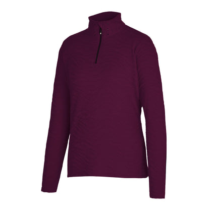 Fig - Side - Dare 2B Womens-Ladies Glamourize III Quilted Quarter Zip Midlayer