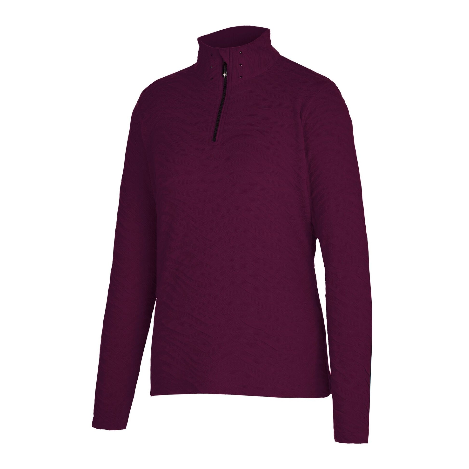 Fig - Side - Dare 2B Womens-Ladies Glamourize III Quilted Quarter Zip Midlayer