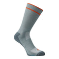 Lead Grey-Stormy Weather-Spicy Orange - Front - Dare 2B Unisex Adult Endurance Walking Socks