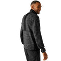 Ash Marl-Black - Pack Shot - Regatta Mens Baslinn Fleece Jacket