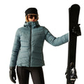 Element Grey - Lifestyle - Dare 2B Womens-Ladies Glacier Ski Jacket