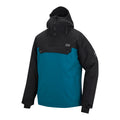 Kingfisher Blue - Side - Dare 2B Mens Freeride II Colour Block Overhead Ski Jacket