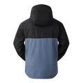 Blue Indigo - Back - Dare 2B Mens Freeride II Colour Block Overhead Ski Jacket