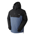 Blue Indigo - Side - Dare 2B Mens Freeride II Colour Block Overhead Ski Jacket