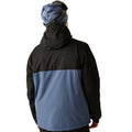 Blue Indigo - Pack Shot - Dare 2B Mens Freeride II Colour Block Overhead Ski Jacket