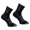 Black-Granite - Front - Regatta Unisex Adult Waterproof Crew Socks